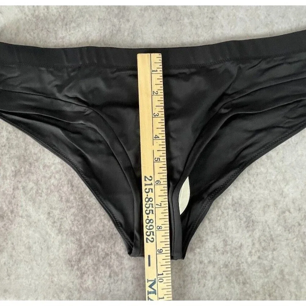 PrAna Bikini Bottom Womens sIZE XL Black Low Rise Cheeky  ** $5 CLEARANCE**
